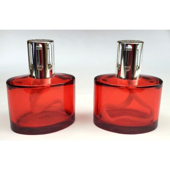 Lampe Berger Accents 2 Lampe Berger Paris Oval Ruby Red Glass